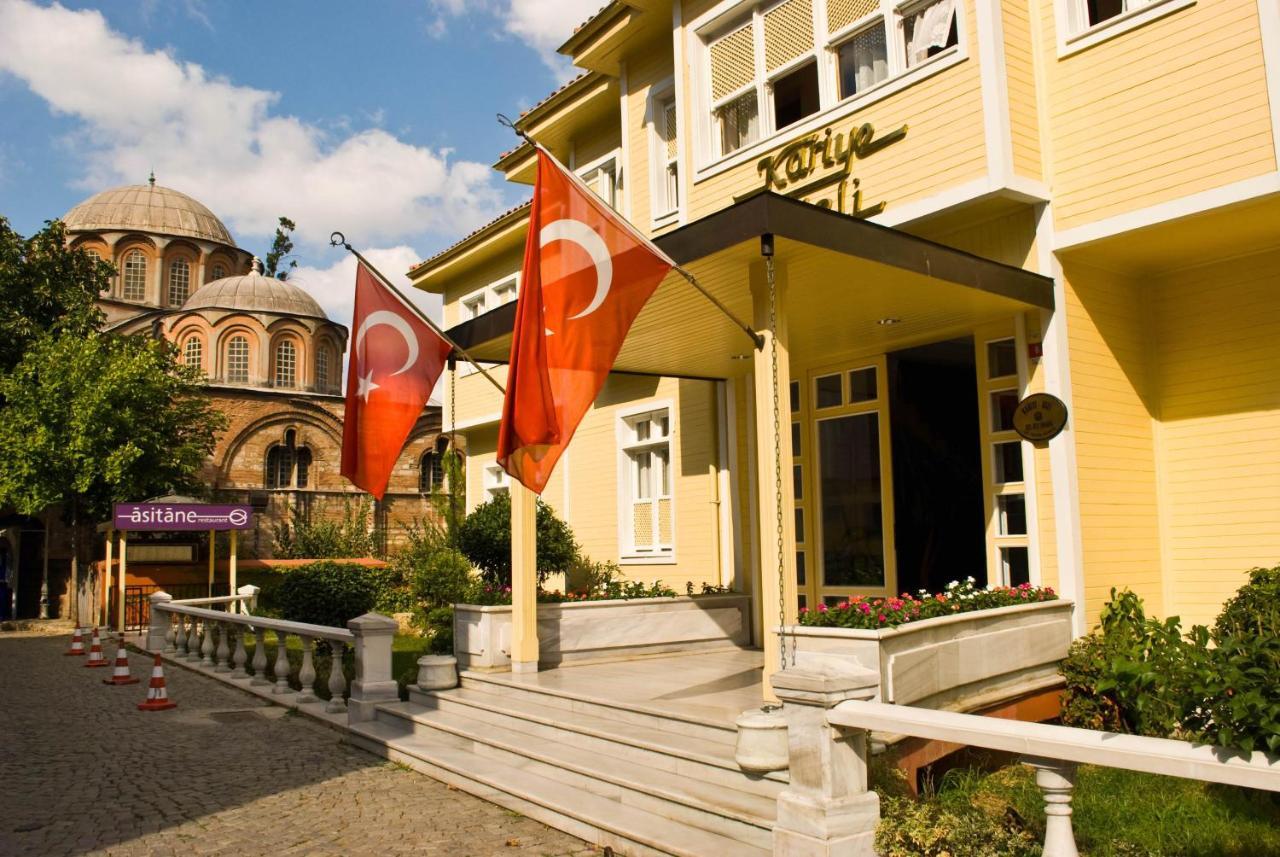 Kariye Hotel Istanbul Exterior foto