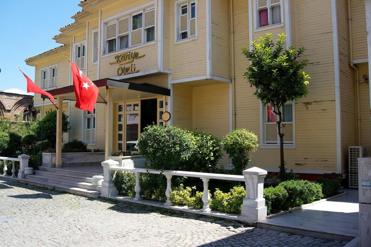 Kariye Hotel Istanbul Exterior foto